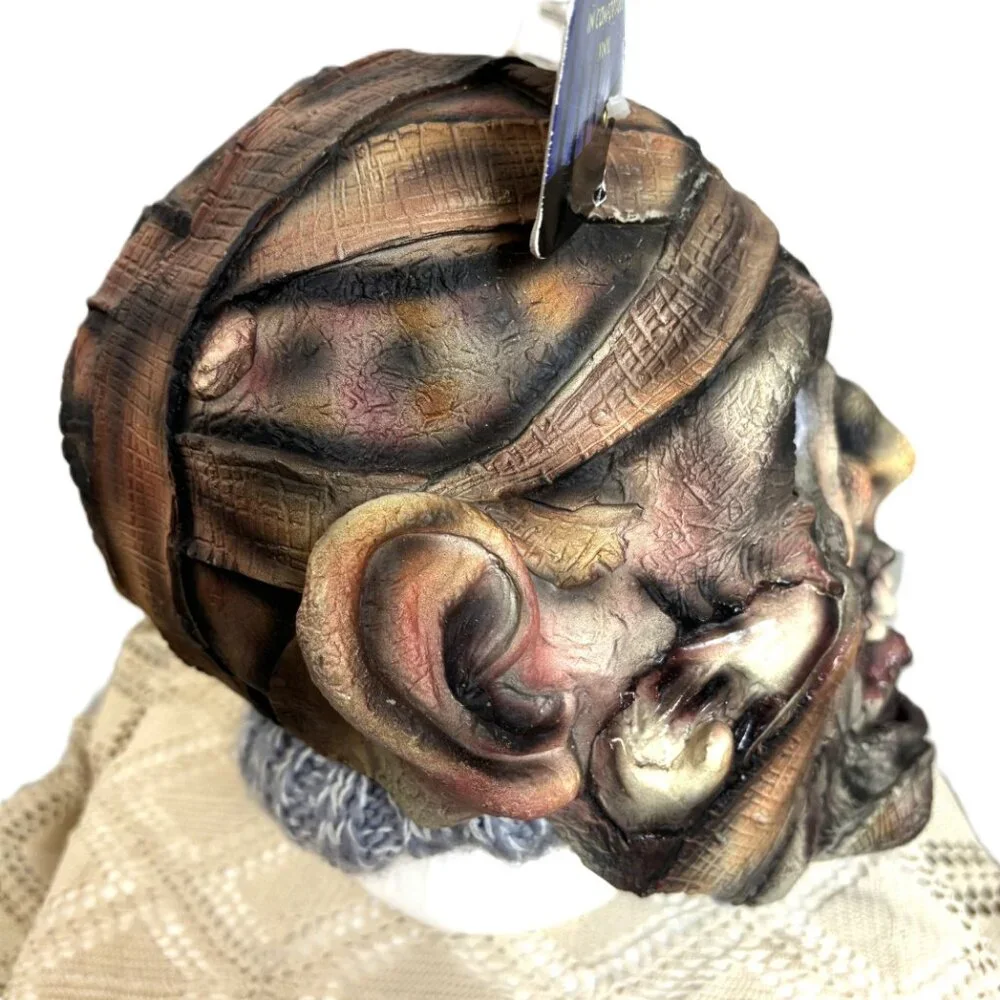 Mummy Vinyl Adult Mask Disguise Vintage ‘97 NWT – NOS